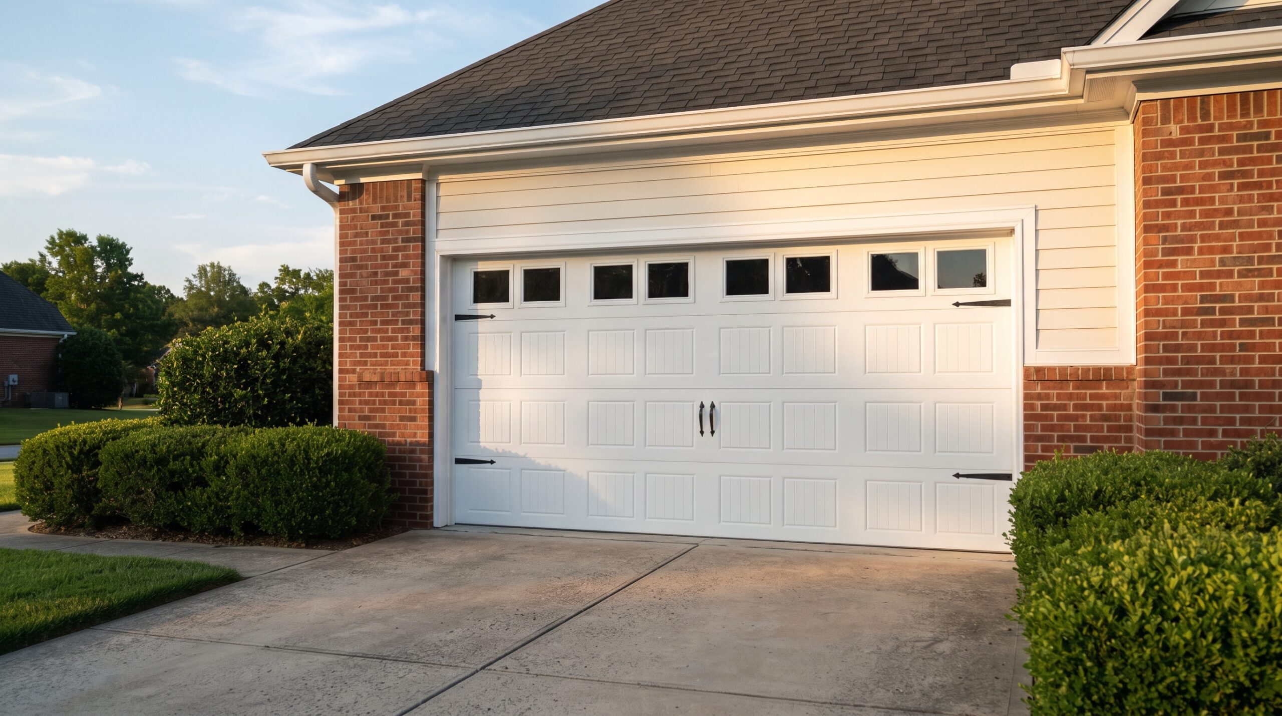 Ask whether the quote includes new springs and track sized to the door going on, not the one coming off.